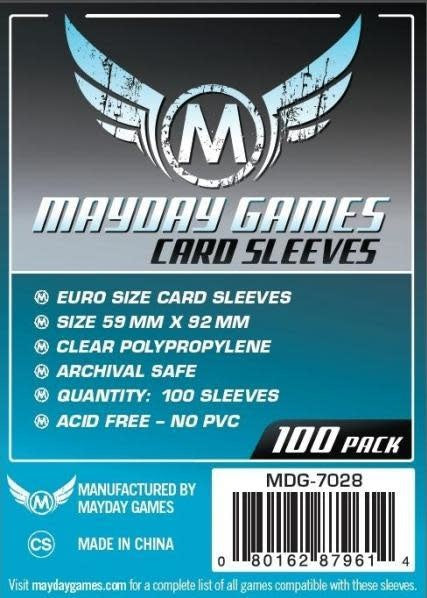 Enhance Your Cards with MG Standard Euro Sleeves - Premium Quality Collection
