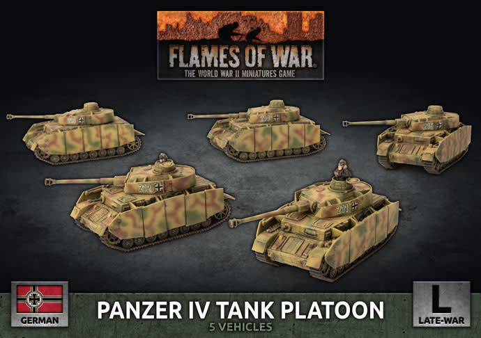 Unleash Legendary Power with Panzer IV Tank Platoon - Dominate the Battlefield Today!