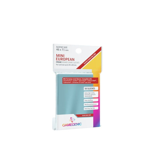 Protect Your Cards with PRIME Sleeves Mini European 46x71mm: Premium Quality & Ultimate Fit