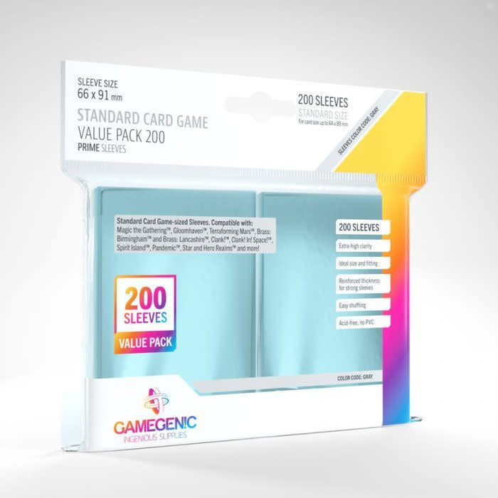 Enhance Your Card Gaming Experience with PRIME Sleeves Standard CG Value Pack