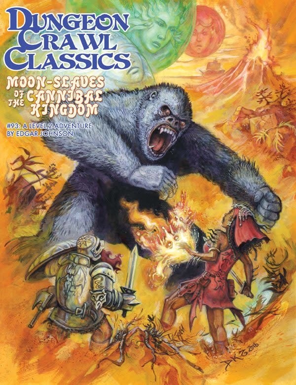 Unveil Adventure: Dungeon Crawl Classics 93 - Moon Slaves Conquest