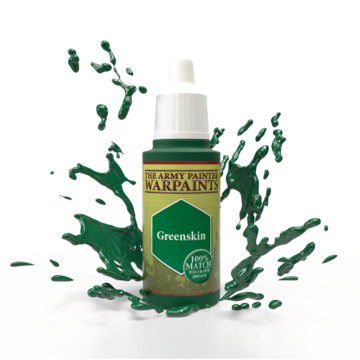 Enhance Your Miniatures with Warpaints Greenskin 18ml - Get Vibrant Results!