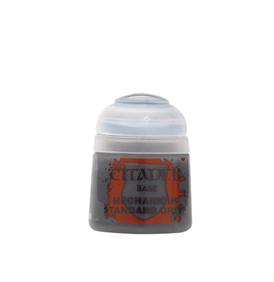 Enhance Your Miniatures with Base: Mechanicus Standard Grey - Explore Now!
