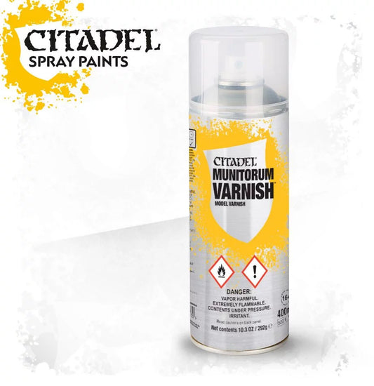Enhance Your Miniatures: Citadel Munitorum Varnish Ensures Lasting Protection