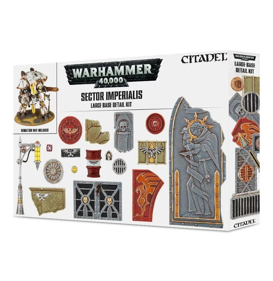 Elevate Your Terrain: Sector Imperialis Large Base Detail Kit