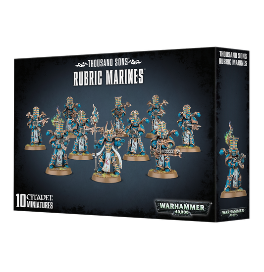 Unleash the Power of THOUSAND SONS RUBRIC MARINES: Dominate Your Battles Now