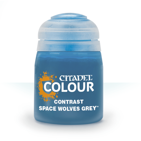 Discover Space Wolves Grey: Premium Contrast Paint for Stunning Miniatures