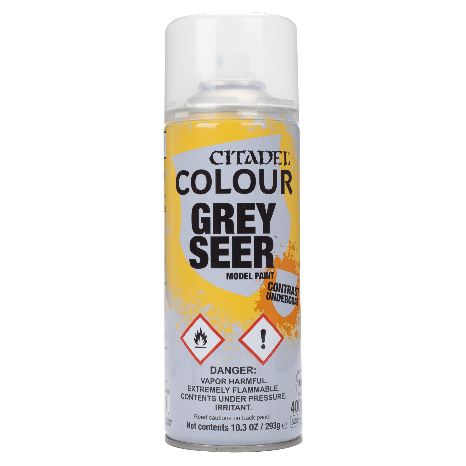 Unlock Creativity with Citadel Spray - Primer Grey Seer | Premium Primer for Miniatures