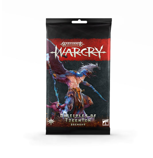 Warcry Disciples of Tzeentch Card Pack: Unleash Chaos and Power