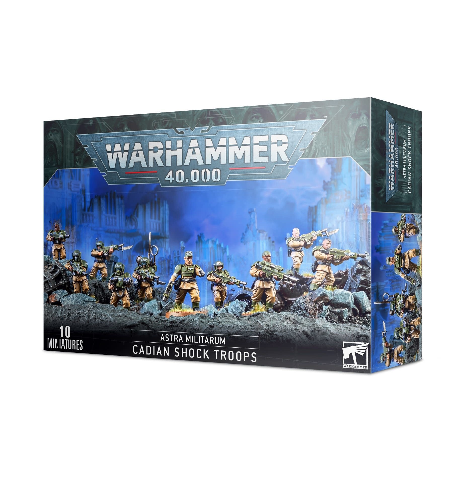 Unleash the Power: Elite Astra Militarum Cadian Shock Troops