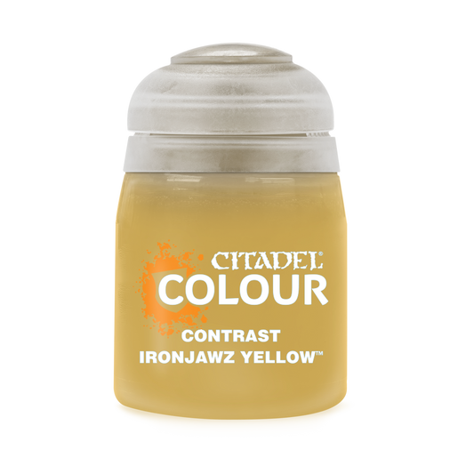 Unleash Your Miniatures with Contrast Ironjawz Yellow: Vibrant and Bold