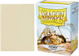 Enhance Your Cards with Dragon Shield Matte Ivory Sleeves: Box of 100
