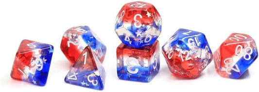 RPG Dice Set (7): Star Spangled Banner