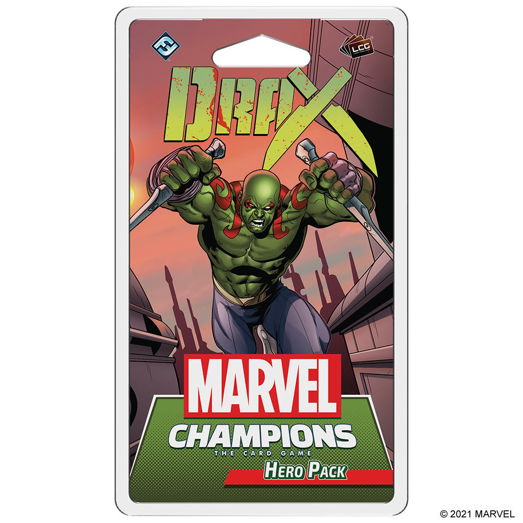 Unleash Fearless Fury with Marvel Champions Drax Hero Pack