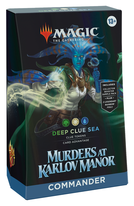 Uncover Intrigue with Murders at Karlov Manor Commander Deck - Deep Clue Sea