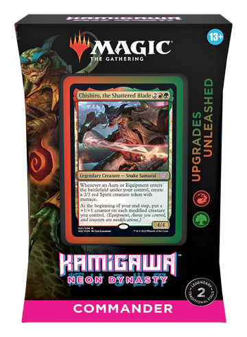Unleash Powerful Upgrades in Kamigawa - Neon Dynasty Commander Deck
