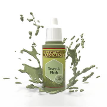 Unleash the Undead: Warpaints Necrotic Flesh 18ml - Get Your Miniatures Thrillingly Grim!