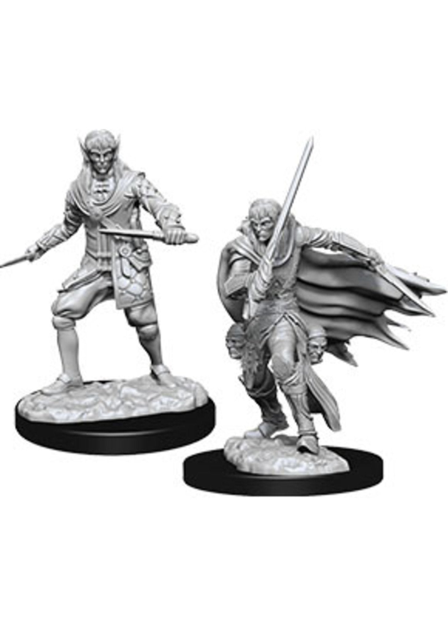Authentic Pathfinder Male Elf Rogue Miniature - Ideal for Deep Cuts