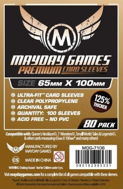 Premium Magnum Copper 65 x 100 Sleeves (80) - Enhance Your Collection with Craftsmanship & Durability