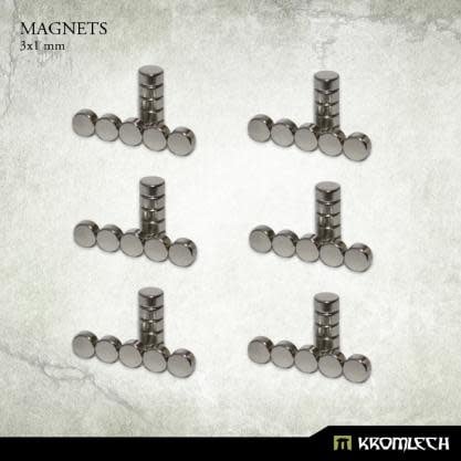 Enhance Your Crafting: Kromlech Disk Magnet 3x1mm (60) Magnetic Solution