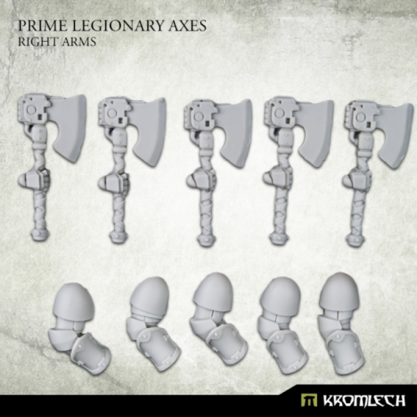 Upgrade Your Arsenal with Prime Legionaries CCW Arms - Embellished Axes [right]