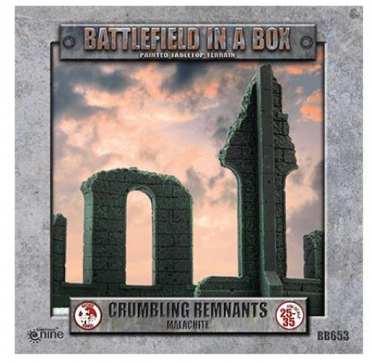 Uncover the Mystique: Gothic Battlefields Crumbling Remnants - Malachite (x2)