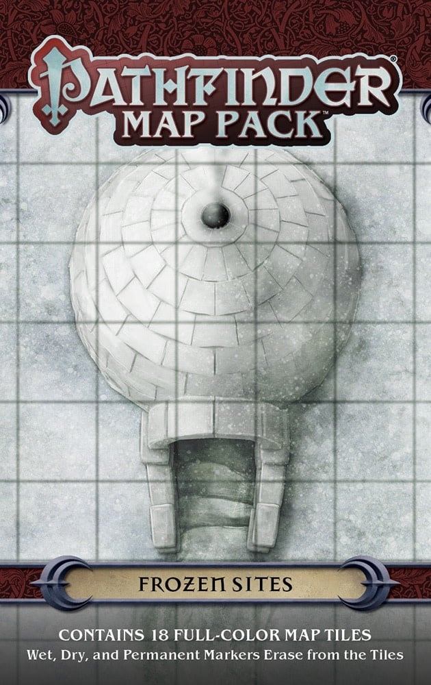 Discover Mystical Frozen Realms with Pathfinder Map Pack Frozen Sites - Explore New Adventures Now!