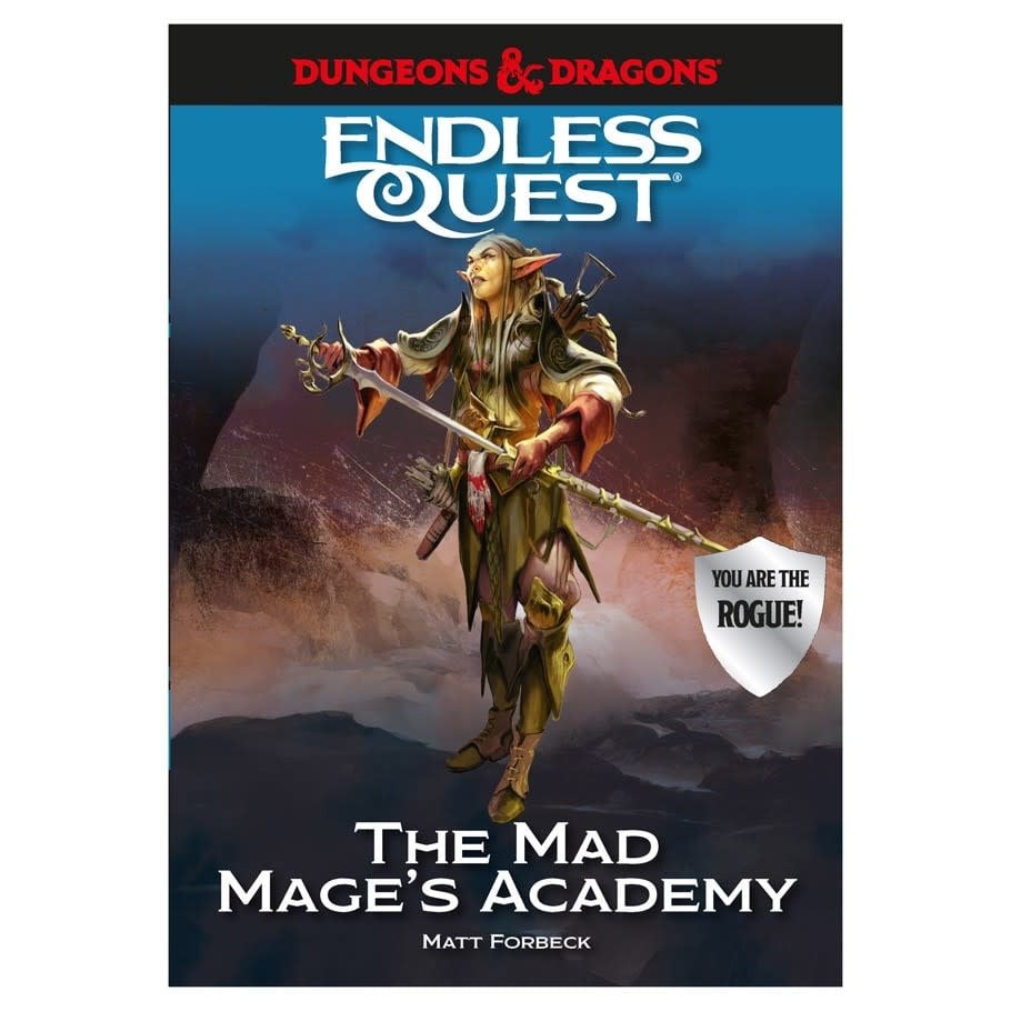 Unleash Adventure in D&D: Endless Quest - Mad Mage's Academy (Hardcover)