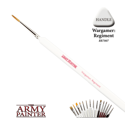 Level Up Your Miniature Painting with Wargamer Brush: Regiment - Your Brush for Precision and Detail
