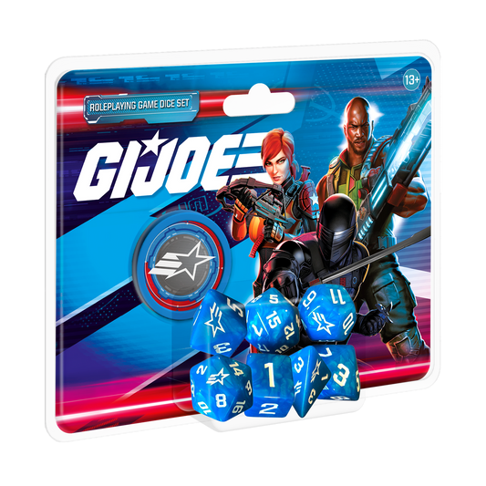 G.I. JOE RPG Dice Set (8) - Power Up Your Adventure Now!