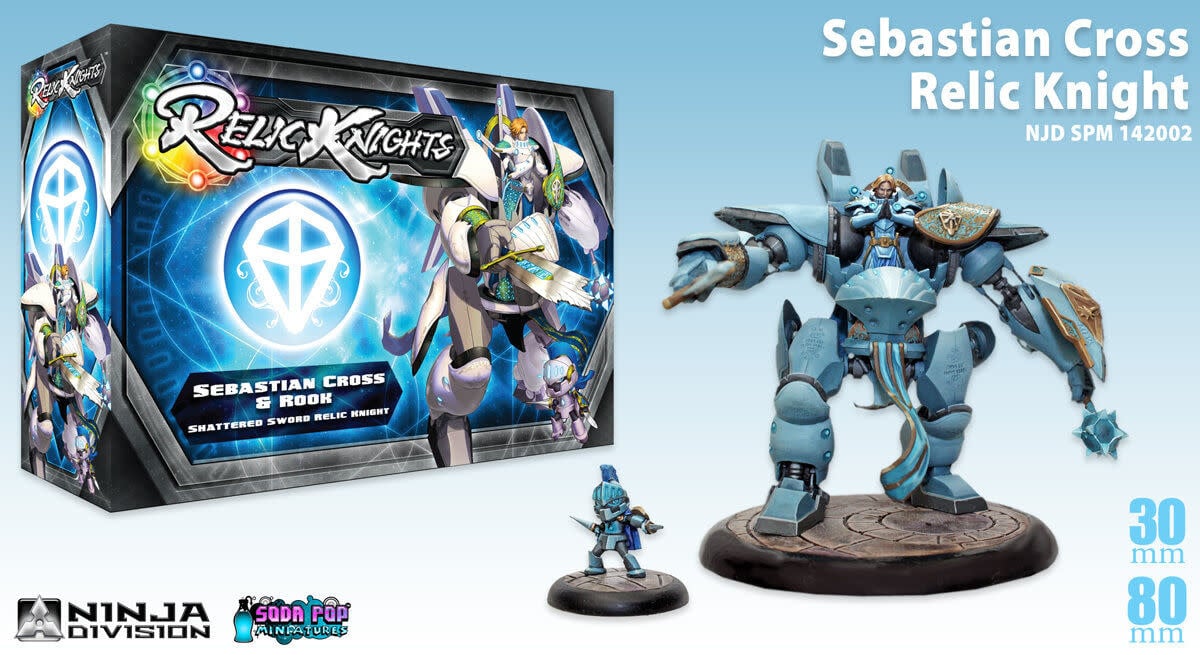 Unveiling Sebastian Cross in Relic Knights: Dark Space Calamity - Engage in Intergalactic Warfare