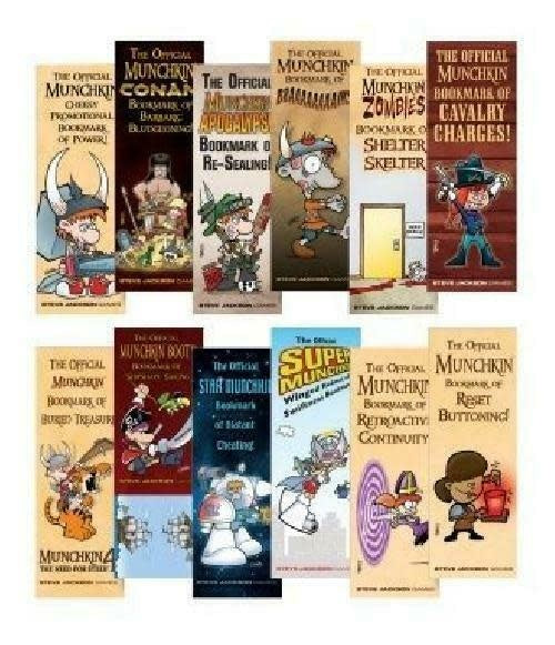 Munchkin Bookmark: Elevate Your Gaming Adventure with this Fun and Functional Addition!