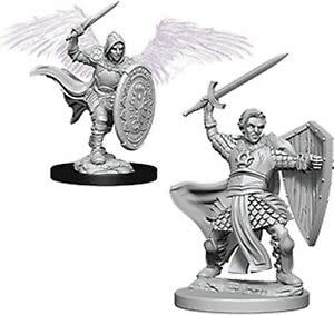 Summon Glory: Aasimar Male Paladin Miniature - D&D Nolzur's