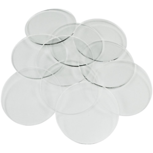 Enhance Your Miniatures with 50mm Clear Bases (Pack of 50)