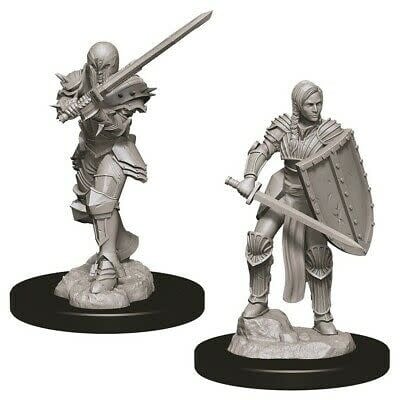 D&D Nolzurs Mini Female Human Fighter: Unleash Courage in Your Campaign