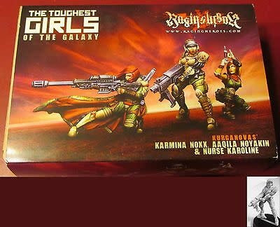 Empower Your Battles with Kurganova Shock Troops Heroines - Box 2