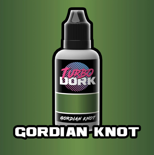 Discover Turbo Dork Metallic Acrylic Paint in Gordian Knot - Unleash Brilliance!