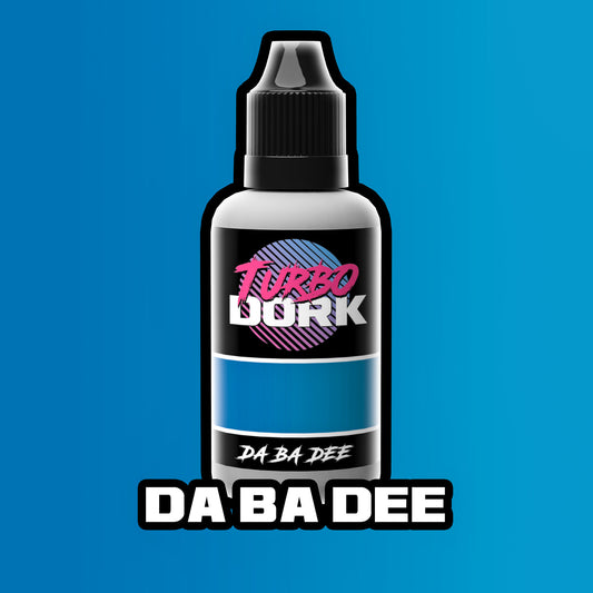 Turbo Dork Metallic: Da Ba Dee - Electrify Your Creations with Radiant Blue Spark!