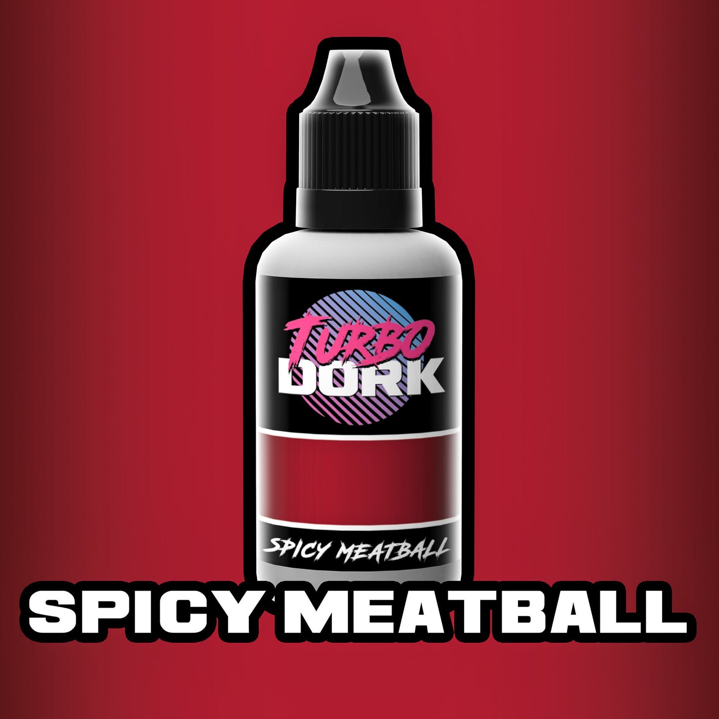 Captivate with Spicy Meatball Metallic Acrylic - 20ml: Vibrant Brilliance!