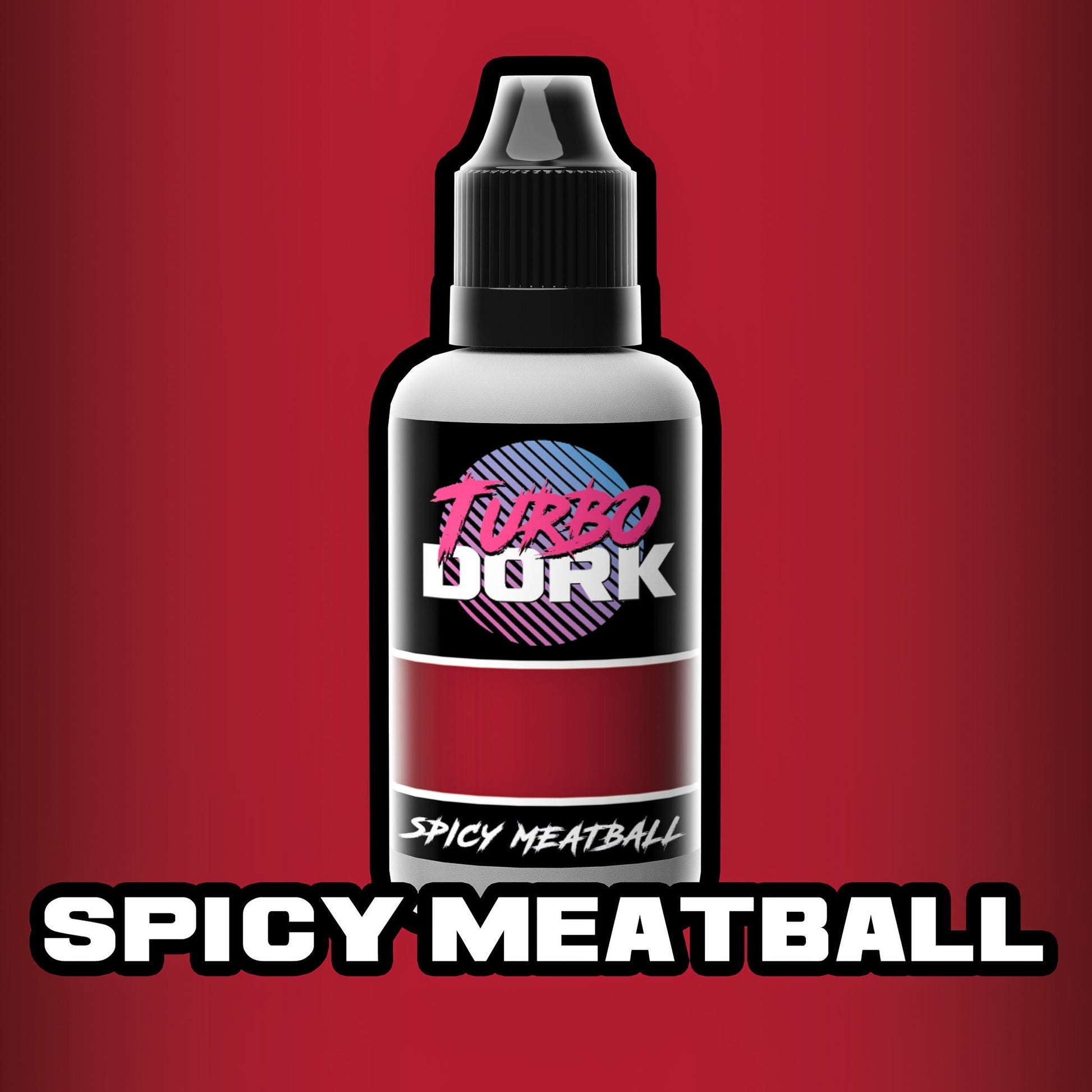 Captivate with Spicy Meatball Metallic Acrylic - 20ml: Vibrant Brilliance!