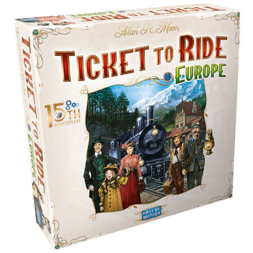 Ticket to Ride Europe: 15th Anniversary - Celebrate a Decade and a Half of Adventure