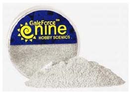 Enhance Your Miniature Creations with Hobby Round Tundra/Ash Flock Foundation
