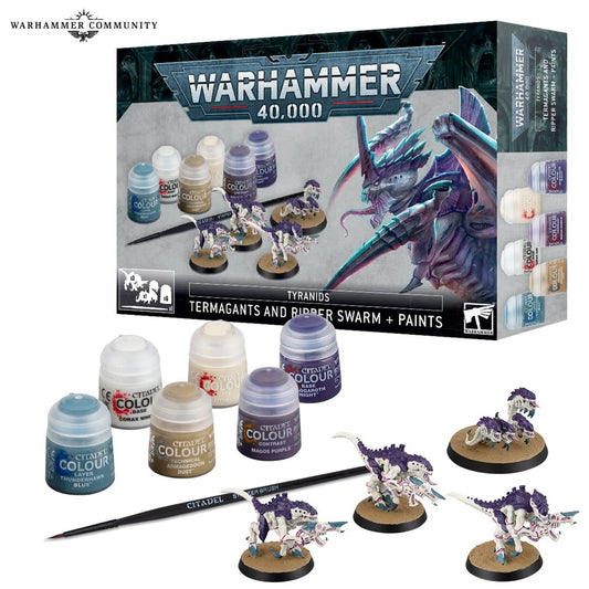 Enhance Your Warhammer 40k Army with Termagants and Ripper Swarm + Paints