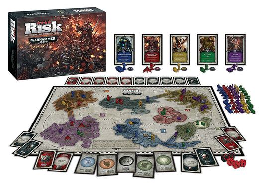 Conquer the Grimdark Universe in Risk: Warhammer 40k - Unleash Galactic Strategy!