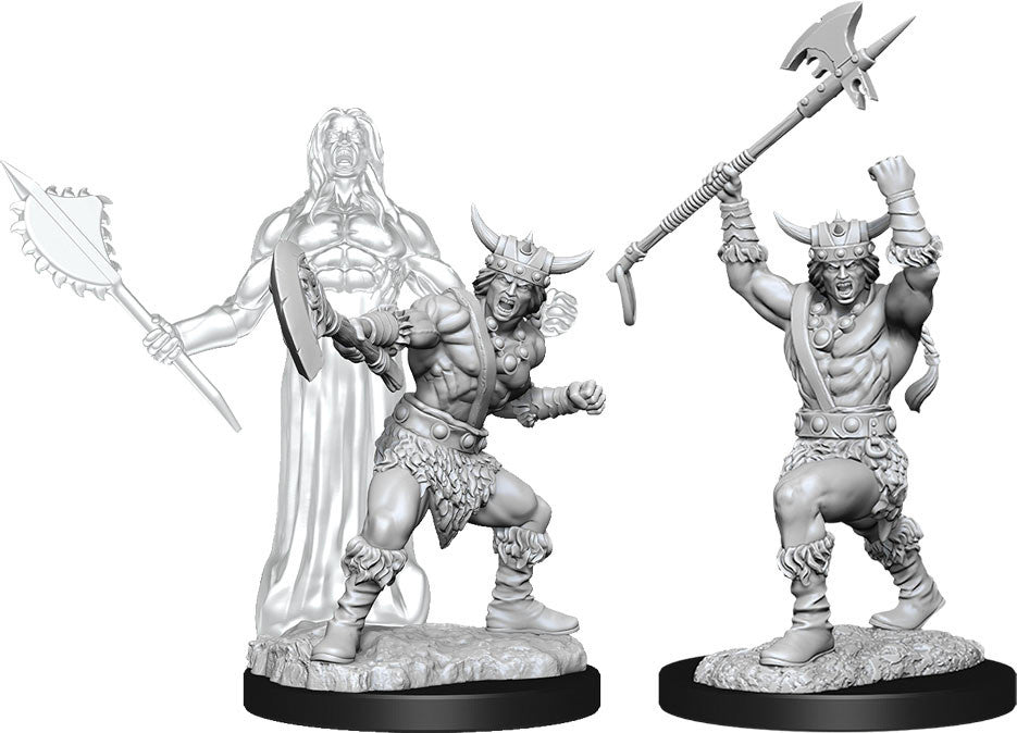 Unpainted Miniatures W11 Male Human Barbarian - Dungeons & Dragons: Nolzur's Marvelous