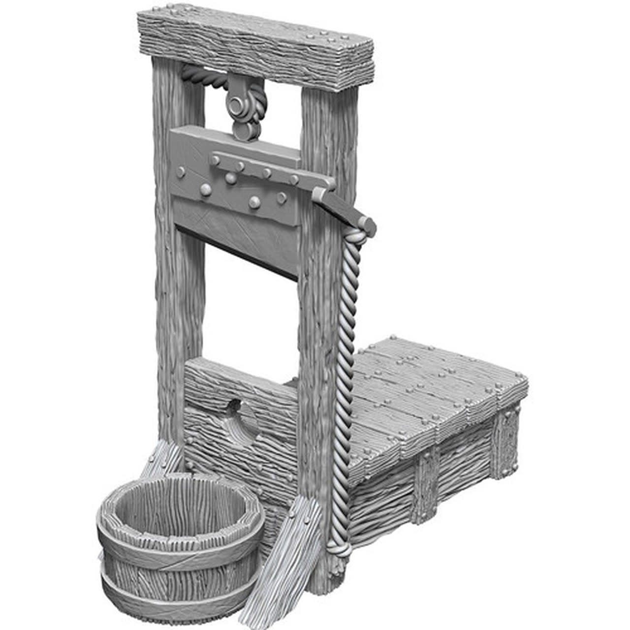 WizKids W10 Guillotine Unpainted Miniature - Enhance Your Fantasy World Now