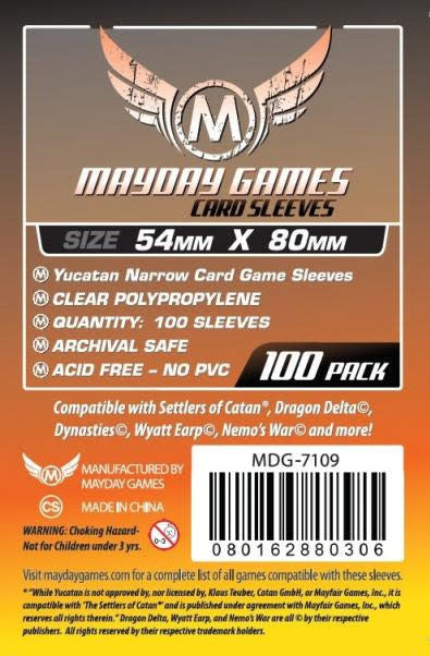 Premium Yucatan Narrow Card Sleeves for Ultimate Card Protection!